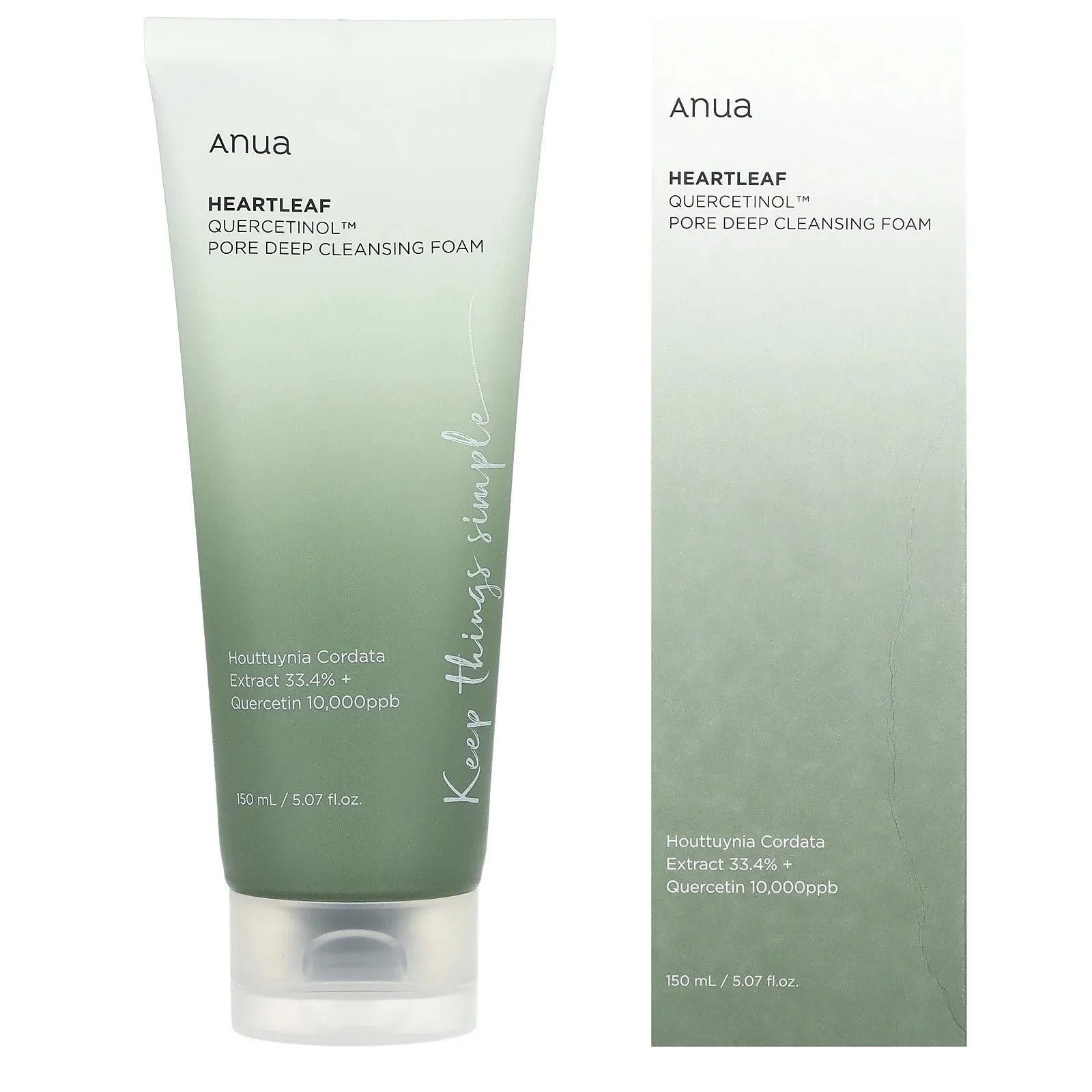ANUA Deep Foam Facial Cleanser - Emprovd